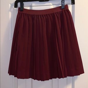 Pleated skirt